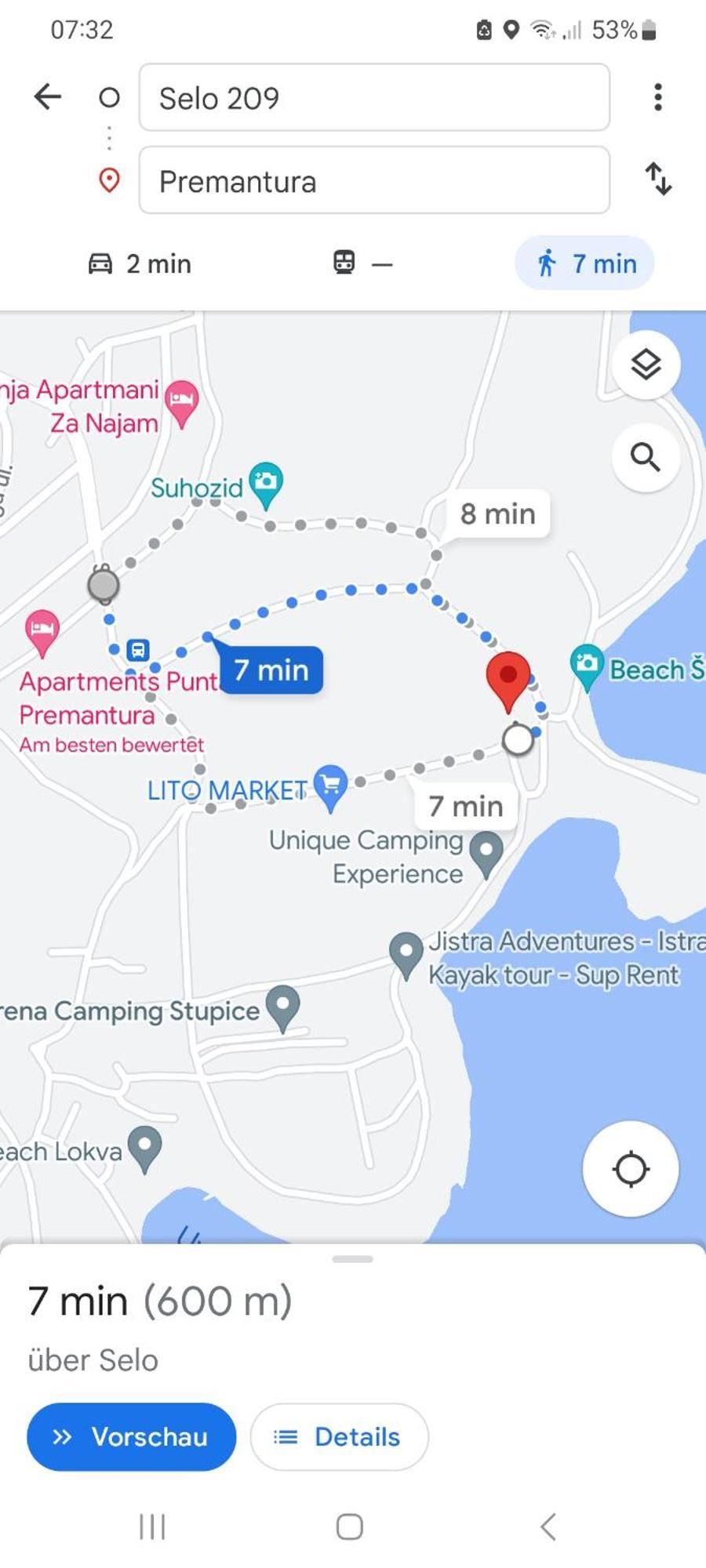 Apartmani Sunce I More 프레멘투라 외부 사진